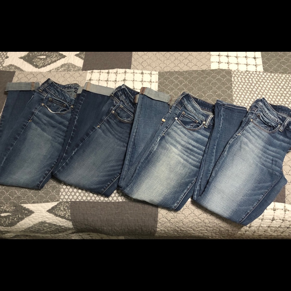 American eagle Skinny jeans size 6 short